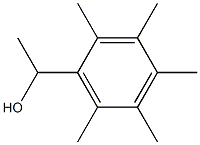 1-(2,3,4,5,6-pentamethylphenyl)ethan-1-ol Struktur
