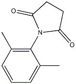 1-(2,6-dimethylphenyl)dihydro-1H-pyrrole-2,5-dione 结构式