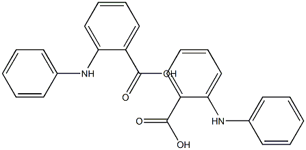 2-Phenylaminobenzoic acid(N-Phenylanthranilic acid) Struktur