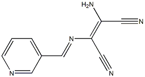(Z)-2-amino-3-{[(E)-3-pyridinylmethylidene]amino}-2-butenedinitrile