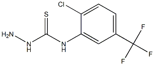 N1-[2-chloro-5-(trifluoromethyl)phenyl]hydrazine-1-carbothioamide Structure