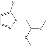 5-chloro-1-(2,2-dimethoxyethyl)-1H-pyrazole|