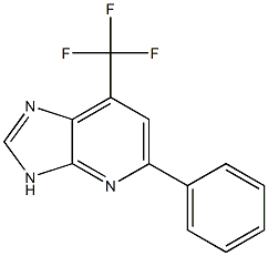 5-phenyl-7-(trifluoromethyl)-3H-imidazo[4,5-b]pyridine Structure