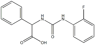 ({[(2-fluorophenyl)amino]carbonyl}amino)(phenyl)acetic acid|