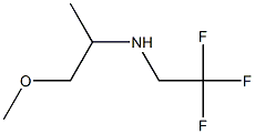 (1-methoxypropan-2-yl)(2,2,2-trifluoroethyl)amine Structure