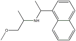 (1-methoxypropan-2-yl)[1-(naphthalen-1-yl)ethyl]amine Structure