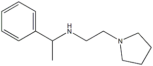 (1-phenylethyl)[2-(pyrrolidin-1-yl)ethyl]amine Structure
