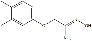 (1Z)-2-(3,4-dimethylphenoxy)-N'-hydroxyethanimidamide