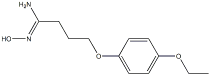(1Z)-4-(4-ethoxyphenoxy)-N'-hydroxybutanimidamide