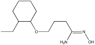  (1Z)-4-[(2-ethylcyclohexyl)oxy]-N'-hydroxybutanimidamide