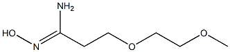 (1Z)-N'-hydroxy-3-(2-methoxyethoxy)propanimidamide