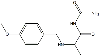(2-{[(4-methoxyphenyl)methyl]amino}propanoyl)urea