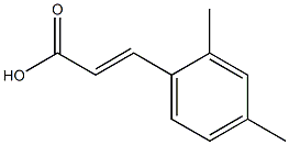 (2E)-3-(2,4-dimethylphenyl)prop-2-enoic acid