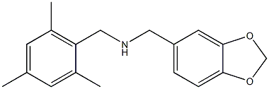 (2H-1,3-benzodioxol-5-ylmethyl)[(2,4,6-trimethylphenyl)methyl]amine