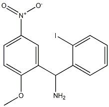 (2-iodophenyl)(2-methoxy-5-nitrophenyl)methanamine
