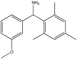 (3-methoxyphenyl)(2,4,6-trimethylphenyl)methanamine