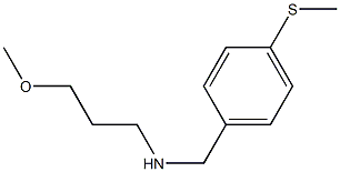 (3-methoxypropyl)({[4-(methylsulfanyl)phenyl]methyl})amine