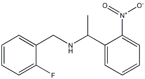 [(2-fluorophenyl)methyl][1-(2-nitrophenyl)ethyl]amine