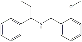 [(2-methoxyphenyl)methyl](1-phenylpropyl)amine Structure