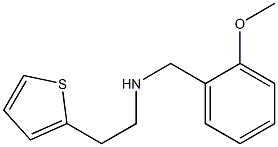 [(2-methoxyphenyl)methyl][2-(thiophen-2-yl)ethyl]amine|