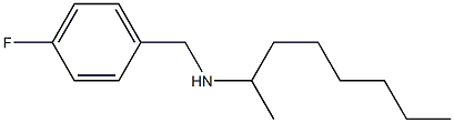 [(4-fluorophenyl)methyl](octan-2-yl)amine Structure