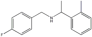 [(4-fluorophenyl)methyl][1-(2-methylphenyl)ethyl]amine