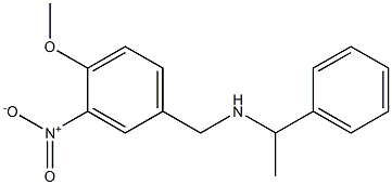 [(4-methoxy-3-nitrophenyl)methyl](1-phenylethyl)amine