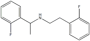 [1-(2-fluorophenyl)ethyl][2-(2-fluorophenyl)ethyl]amine