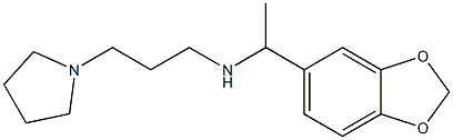 [1-(2H-1,3-benzodioxol-5-yl)ethyl][3-(pyrrolidin-1-yl)propyl]amine