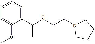 [1-(2-methoxyphenyl)ethyl][2-(pyrrolidin-1-yl)ethyl]amine