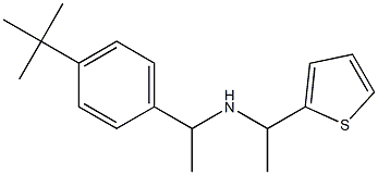 [1-(4-tert-butylphenyl)ethyl][1-(thiophen-2-yl)ethyl]amine