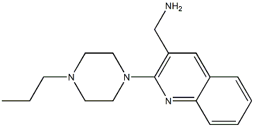 [2-(4-propylpiperazin-1-yl)quinolin-3-yl]methanamine|