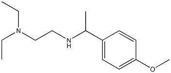  [2-(diethylamino)ethyl][1-(4-methoxyphenyl)ethyl]amine