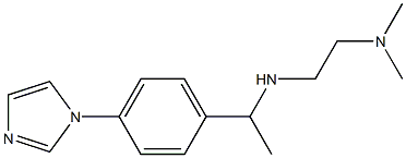 [2-(dimethylamino)ethyl]({1-[4-(1H-imidazol-1-yl)phenyl]ethyl})amine|