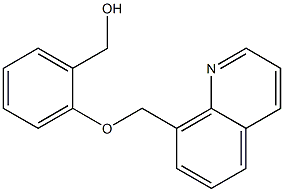 [2-(quinolin-8-ylmethoxy)phenyl]methanol Structure