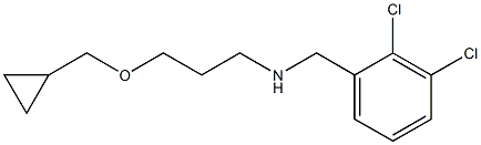 [3-(cyclopropylmethoxy)propyl][(2,3-dichlorophenyl)methyl]amine Structure