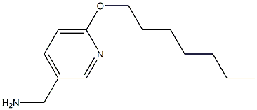 [6-(heptyloxy)pyridin-3-yl]methanamine Structure