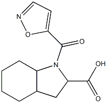 1-(1,2-oxazol-5-ylcarbonyl)-octahydro-1H-indole-2-carboxylic acid