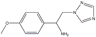 1-(4-methoxyphenyl)-2-(1H-1,2,4-triazol-1-yl)ethanamine