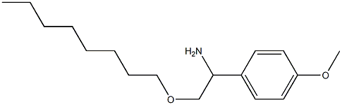 1-(4-methoxyphenyl)-2-(octyloxy)ethan-1-amine|