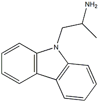 1-(9H-carbazol-9-yl)propan-2-amine Structure