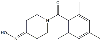 1-(mesitylcarbonyl)piperidin-4-one oxime