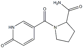 1-[(6-oxo-1,6-dihydropyridin-3-yl)carbonyl]pyrrolidine-2-carboxamide