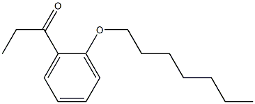 1-[2-(heptyloxy)phenyl]propan-1-one Structure