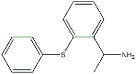 1-[2-(phenylsulfanyl)phenyl]ethan-1-amine Structure