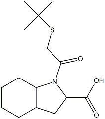 1-[2-(tert-butylsulfanyl)acetyl]-octahydro-1H-indole-2-carboxylic acid