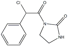 1-[chloro(phenyl)acetyl]imidazolidin-2-one Structure