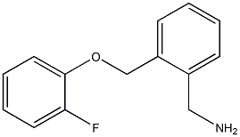 1-{2-[(2-fluorophenoxy)methyl]phenyl}methanamine