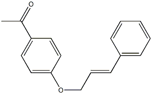 1-{4-[(3-phenylprop-2-en-1-yl)oxy]phenyl}ethan-1-one