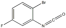 1-bromo-4-fluoro-2-isocyanatobenzene Structure